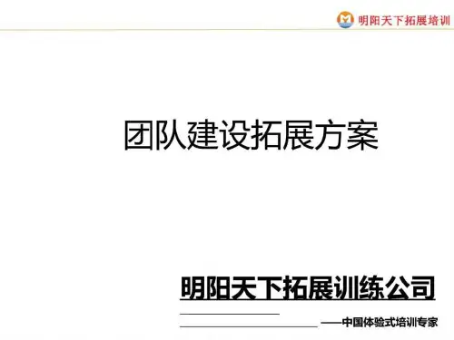 团队建设拓展方案
