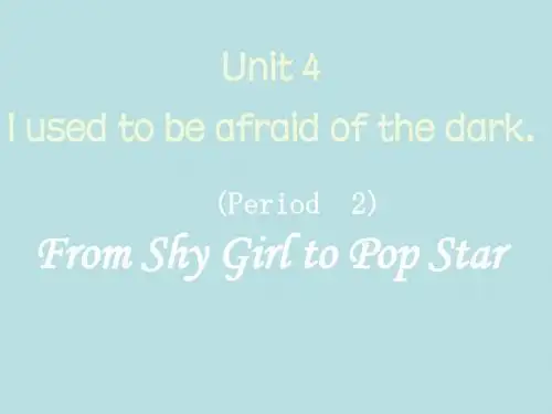 人教英语九年级全册Unit4Period 2Section A 3a-3c (共19张PPT)