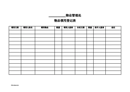 08.物品领用登记表