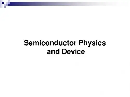 chapter 2-semiconductor