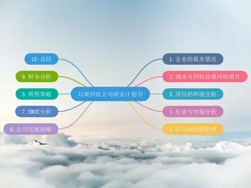 垃圾回收公司创业项目商业计划书(可编辑)