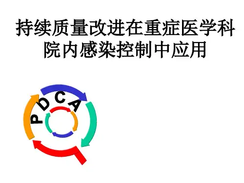 ICU院感控制PDCA