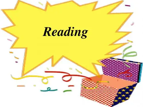 2018年人教版高中英语必修一课件：Unit4 Reading (共33张PPT)