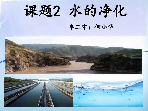 第一节水的净化