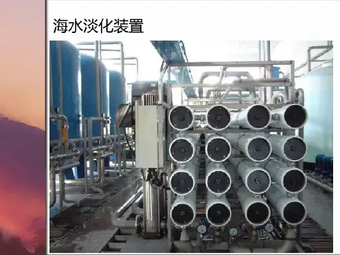 海水淡化装置设备中反渗透发介绍资料下载-16页PPT资料