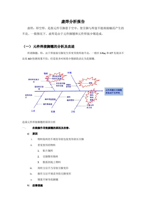 虚焊分析报告