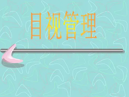 车间目视管理