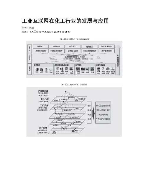工业互联网在化工行业的发展与应用
