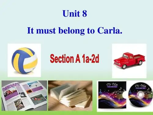 新人教版九年级课件Unit 8 Section A