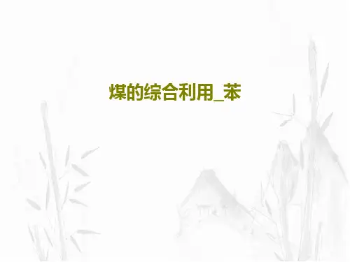 煤的综合利用_苯共57页文档
