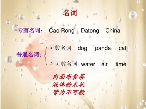 名词变复数