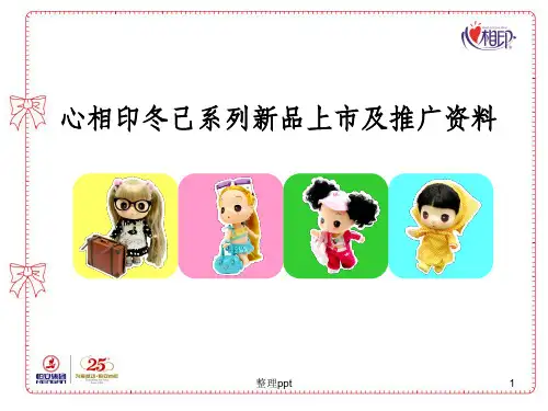 心相印冬己系列新品上市推广资料