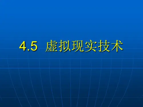 45虚拟现实技术41