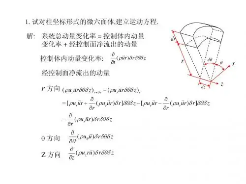 流体力学PPT-例题ch2