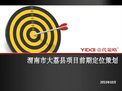 某县项目前期定位策划方案