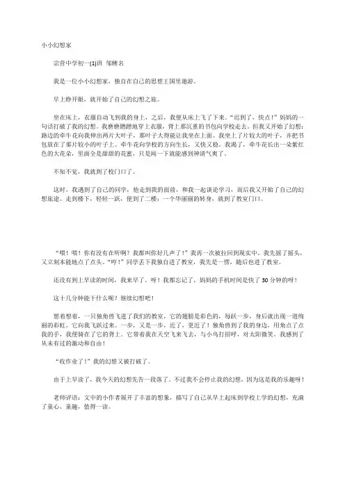 小小幻想家