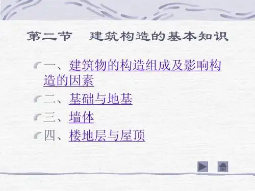 建筑构造