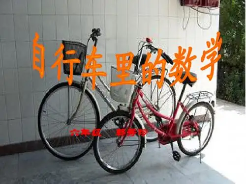 自行车里的数学 (2)