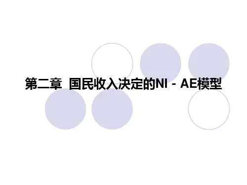 第二章 国民收入决定的NI-AE模型