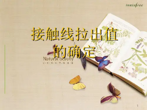 接触线拉出值.ppt