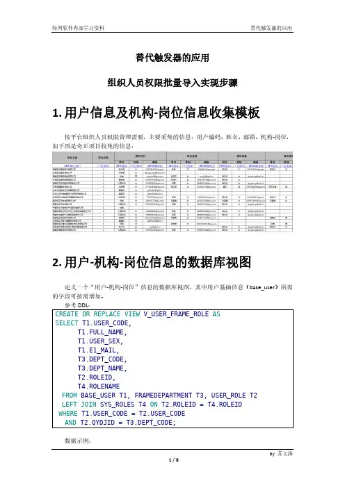 Oracle数据库知识