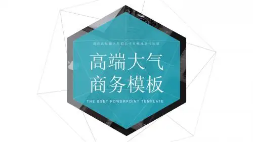 高端大气商务模板