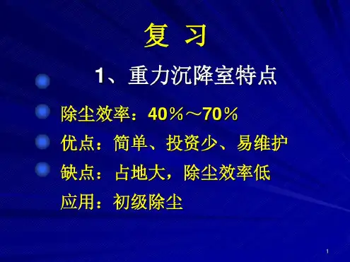 旋风除尘器原理介绍及计算PPT演示课件