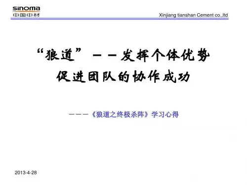 米东课件4:“狼道”及A管理模式概况