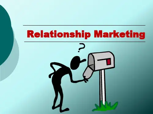 Relationship Marketing