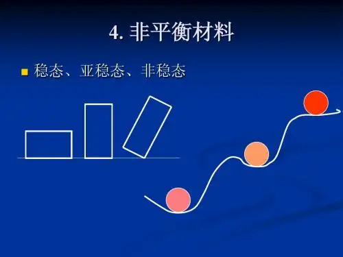 非平衡材料