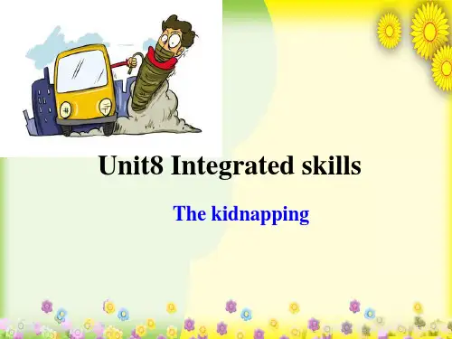 九年级英语上册 Unit 8 Detective stories Integrated skills and study skills课件 