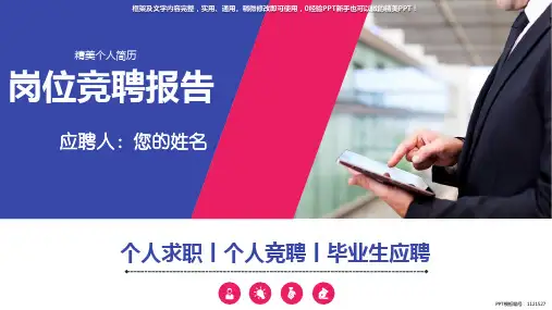 【精品】精美个人简历