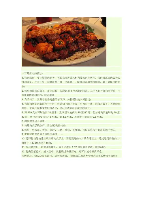土耳其烤肉拌饭