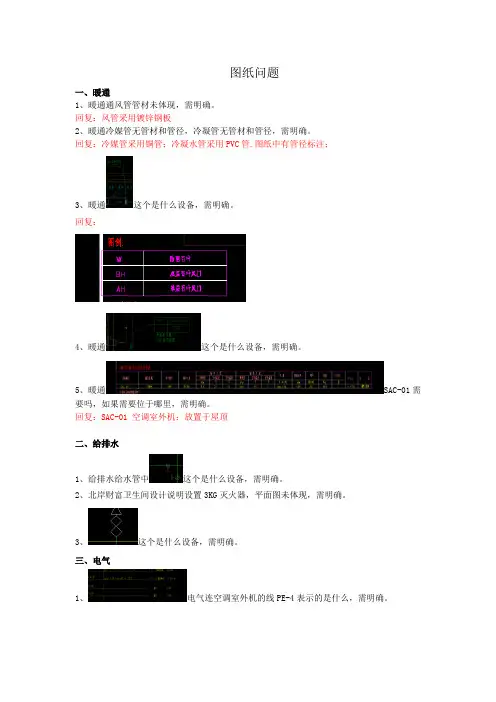 图纸问题