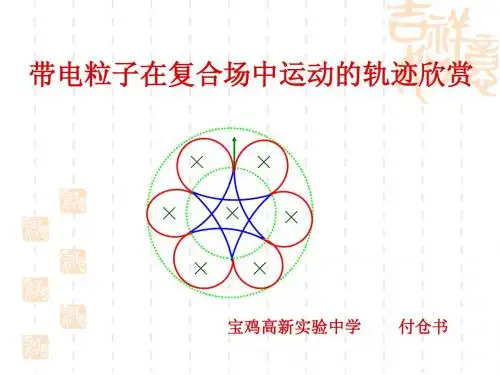 带电粒子在复合场中运动的轨迹欣赏