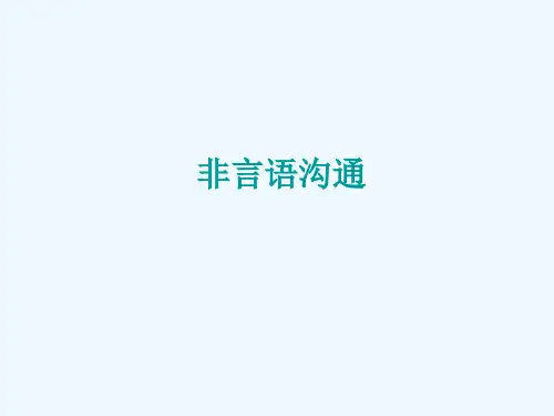 10非言语沟通