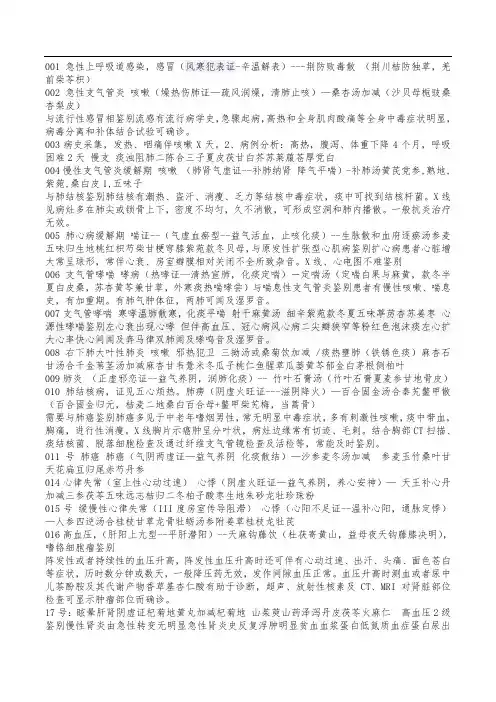  中西医结合执业医师操作技能 第一站