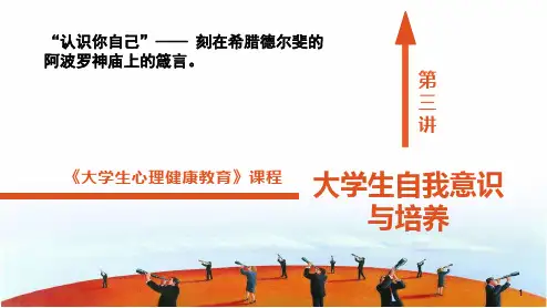 大学生自我意识及培养培训课件