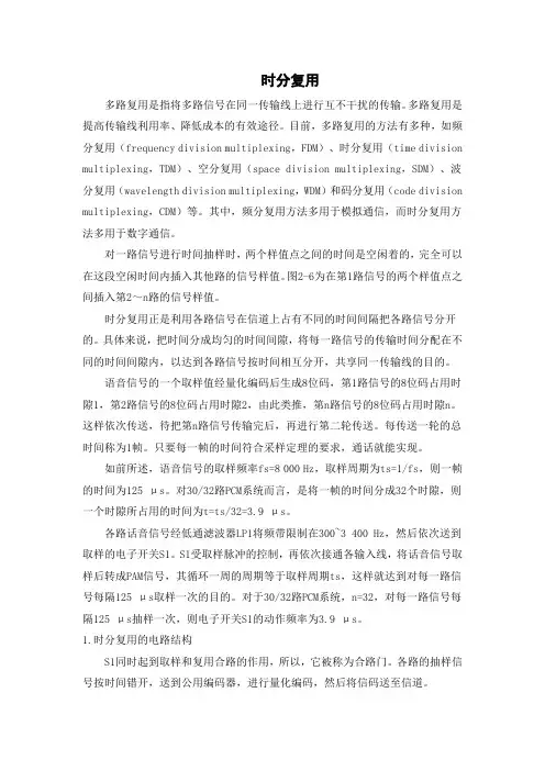 时分复用