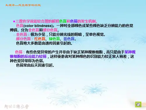 感觉器官的功能