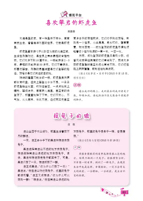 捉兔子的狼