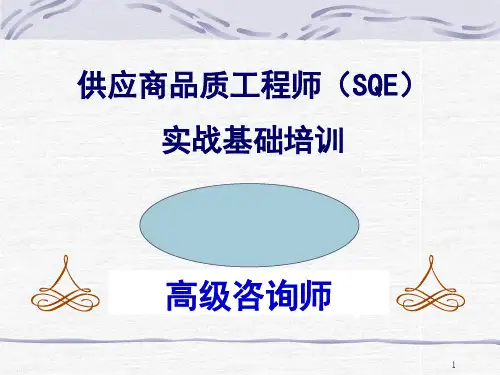 SQE 基础知识