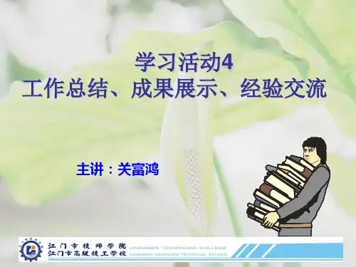 工作总结、成果展示、经验交流