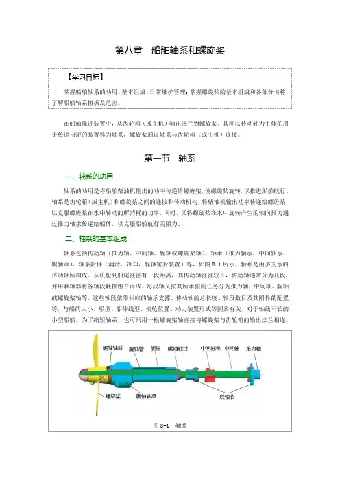 第八章  船舶轴系和螺旋桨