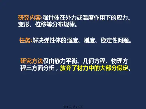 弹性力学一点应力状态
