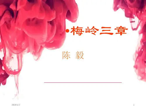 《梅岭三章》ppt课件  优质课