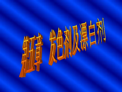 5 第五章  发色剂