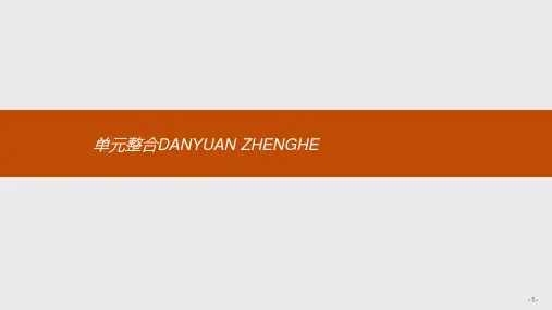 2019秋人教版高中历史选修四课件:第三单元 单元整合(1)