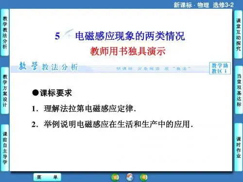第4章-5电磁感应现象的两类情况
