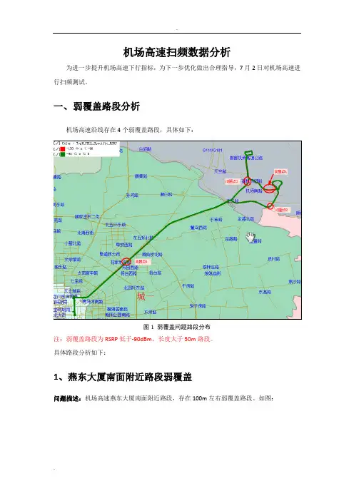 机场高速扫频数据分析